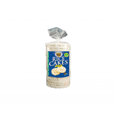 TROPICAL HEAT RICE CAKES SALTED 12X100G - Bulkbox Wholesale