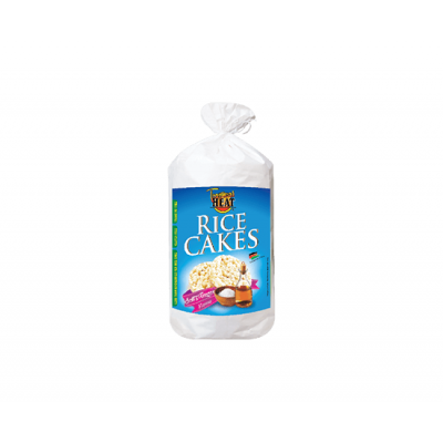 TROPICAL HEAT RICE CAKES SALT & VINEGAR FLAVOUR 12X155G - Bulkbox Wholesale