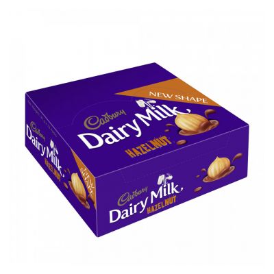 CADBURY DAIRY MILK HAZELNUT CHOCOLATE 12X35G - Bulkbox Wholesale