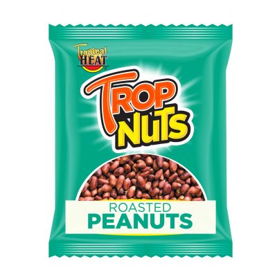 TROPNUTS ROASTED PEANUTS 6X150G - Bulkbox Wholesale