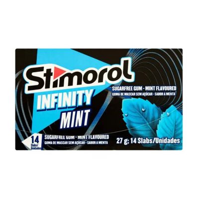 STIMOROL INFINITY SUGAR FREE INFINITE MINT CHEWING GUM 12X14 TABS - Bulkbox Wholesale