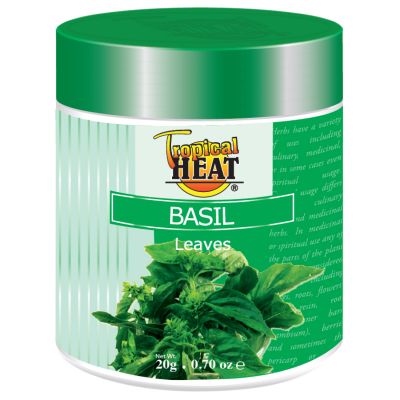 TROPICAL HEAT BASIL RUBBED LEAVES 6X20G - Bulkbox Wholesale