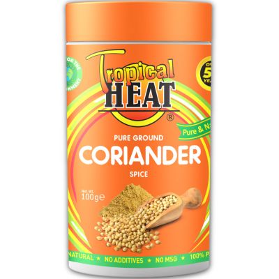 TROPICAL HEAT CORIANDER GROUND 6X100G - Bulkbox Wholesale