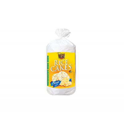 TROPICAL HEAT RICE CAKES CHEESE FLAVOUR 165G - Bulkbox Wholesale