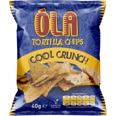 OLA TORTILLA CHIPS COOL CRUNCH 12X200G - Bulkbox Wholesale