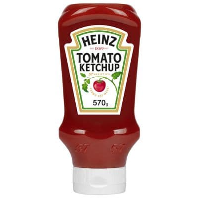 HEINZ SQUEEZY TOMATO KETCHUP 5X570G - Bulkbox Wholesale