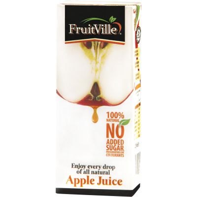 FRUITVILLE APPLE TETRA JUICE 12X1L - Bulkbox Wholesale
