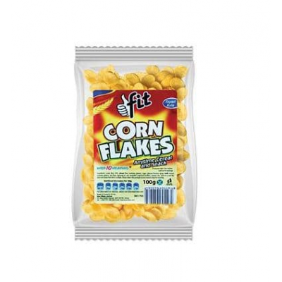 TROPICAL HEAT CORN FLAKES 12X100G - Bulkbox Wholesale