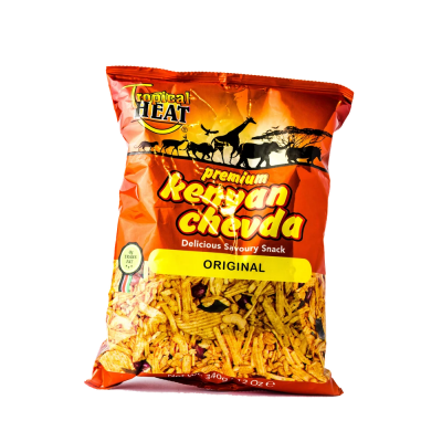 TROPICAL HEAT KENYAN CHEVDA ORIGINAL 24X50G - Bulkbox Wholesale