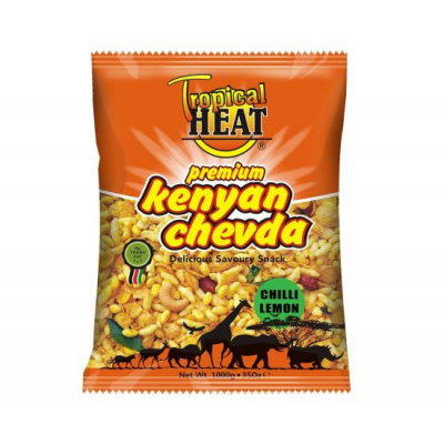 TROPICAL HEAT KENYAN CHEVDA CHILLI LEMON 50G - Bulkbox Wholesale