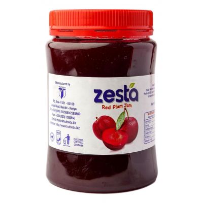 ZESTA RED PLUM JAM JAR 12X450G - Bulkbox Wholesale