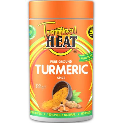 TROPICAL HEAT TURMERIC GROUND 6X100G - Bulkbox Wholesale