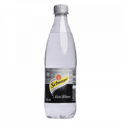 SCHWEPPES SODA WATER 24X500ML - Bulkbox Wholesale