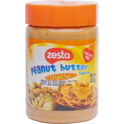 ZESTA CRUNCHY PEANUT BUTTER 12X250G - Bulkbox Wholesale
