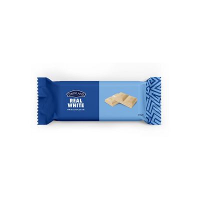 DAIRYLAND REAL WHITE CHOCOLATE 24X20G - Bulkbox Wholesale