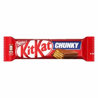 NESTLE KITKAT CHUNKY CHOCOLATE 24X40G - Bulkbox Wholesale