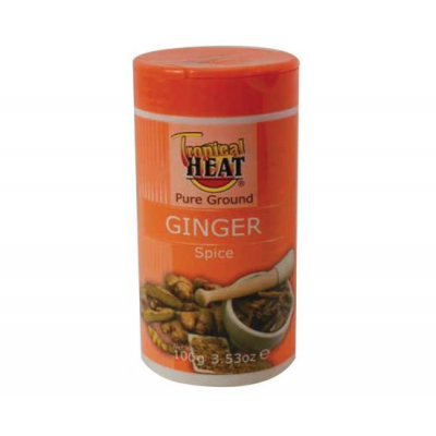 TROPICAL HEAT PURE GINGER GROUND 6X100G - Bulkbox Wholesale