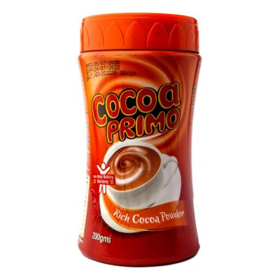 COCOA PRIMO COCOA POWDER 200G - Bulkbox Wholesale