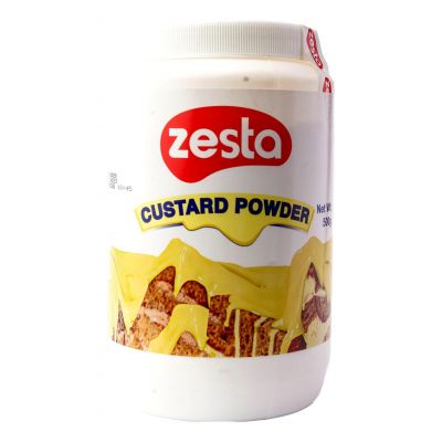 ZESTA CUSTARD POWDER 500G - Bulkbox Wholesale