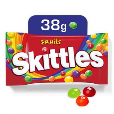 SKITTLES FRUITY CANDY 14X 38G - Bulkbox Wholesale