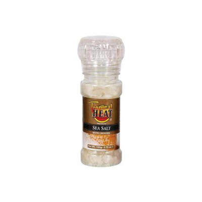 TROPICAL HEAT SEA SALT WHOLE GRINDERS 6X100ML - Bulkbox Wholesale