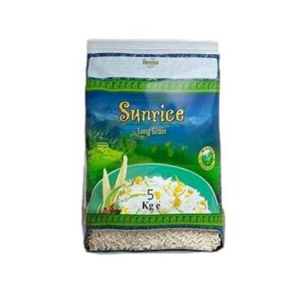 SUNRICE LONG GRAIN RICE 5KG - Bulkbox Wholesale