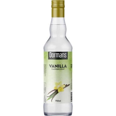 DORMANS SYRUP VANILLA  750ML - Bulkbox Wholesale