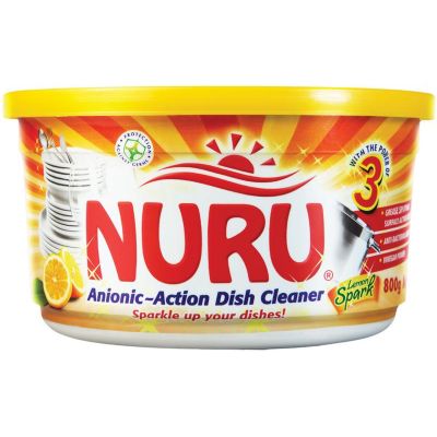 NURU DISH WASHING PASTE LEMON SPARK  800G - Bulkbox Wholesale