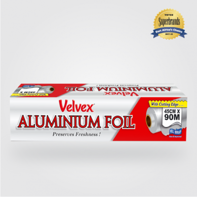 VELVEX ALUMINIUM FOIL CATERING ROLL 45CMX90M - Bulkbox Wholesale