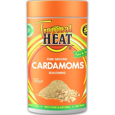 TROPICAL HEAT CARDAMOMS GROUND - Bulkbox Wholesale