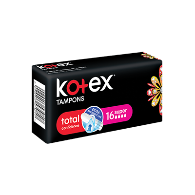 KOTEX TAMPONS SUPER 16'S - Bulkbox Wholesale