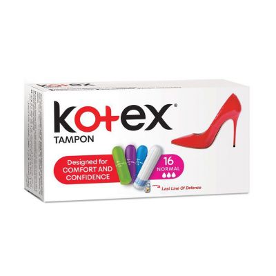 KOTEX TAMPONS REGULAR 16'S - Bulkbox Wholesale