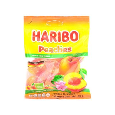 HARIBO PEACHES  80G - Bulkbox Wholesale