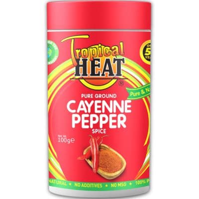 TROPICAL HEAT CAYENNE PEPPER - Bulkbox Wholesale