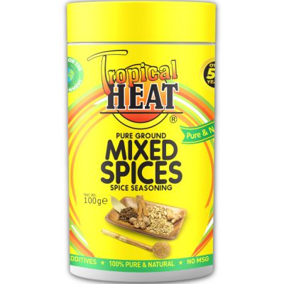 TROPICAL HEAT MIXED SPICES 100G - Bulkbox Wholesale