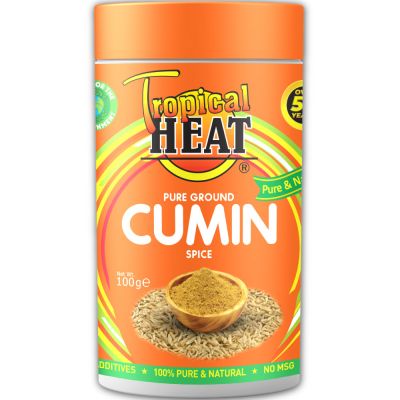 TROPICAL HEAT CUMIN SEEDS GROUND  100G - Bulkbox Wholesale