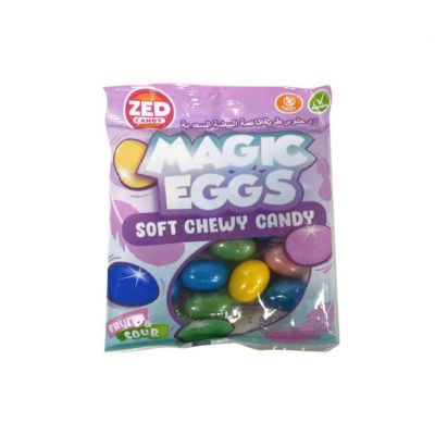 ZED MAGIC EGGS CHEWY CANDY 107G - Bulkbox Wholesale