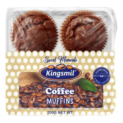 KINGSMIL SWEET MOMENTS COFFEE MUFFINS (EGGLESS) 4'S 200G - Bulkbox Wholesale