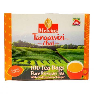 MELVINS GINGER STRING AND TAG TEA BAGS 100S - Bulkbox Wholesale