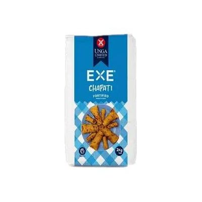 UNGA EXE CHAPATI FORTIFIED WHEAT FLOUR 2KG - Bulkbox Wholesale