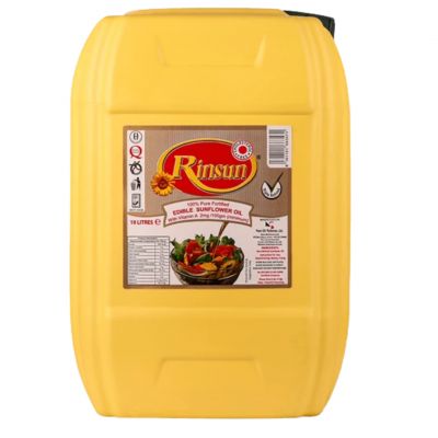 RINSUN 100 SUNFLOWER OIL 20L - Bulkbox Wholesale