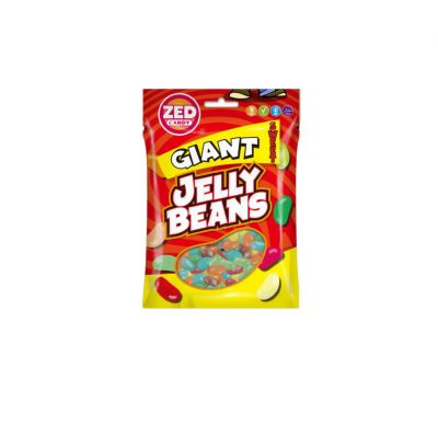 ZED GIANT FRUITS JELLY BEANS 150G - Bulkbox Wholesale