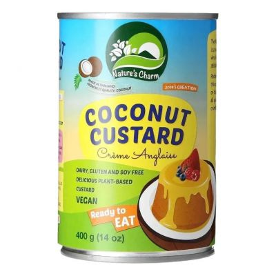 NATURE'S CHARM COCONUT CUSTARD 400G - Bulkbox Wholesale