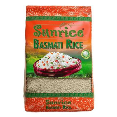SUNRICE BASMATI RICE 2KG - Bulkbox Wholesale