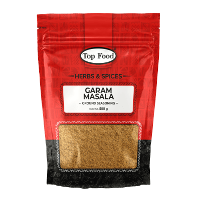 TOP FOOD GARAM MASALA 500G - Bulkbox Wholesale