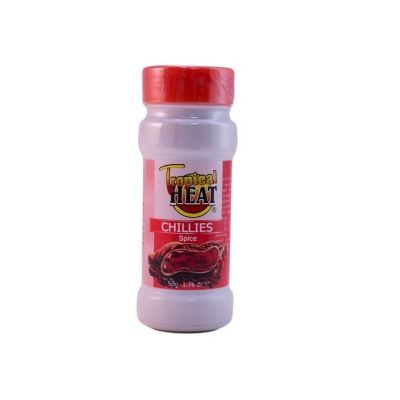 TROPICAL HEAT CHILLIES GROUND  50G - Bulkbox Wholesale