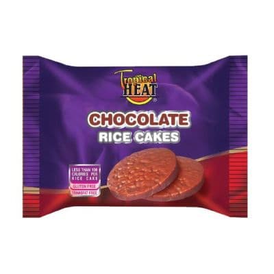 TROPICAL HEAT CHOCOLATE RICE CAKES 150G - Bulkbox Wholesale
