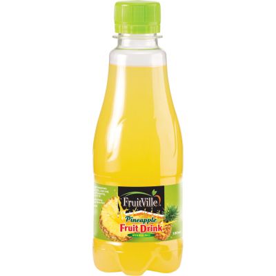 FRUITVILLE PINEAPPLE JUICE 12X300ML - Bulkbox Wholesale