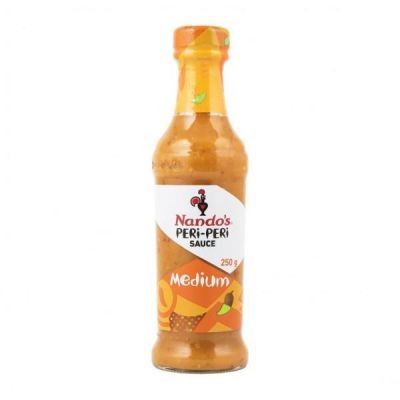 NANDOS PERI PERI SAUCE MEDIUM 6X125ML - Bulkbox Wholesale
