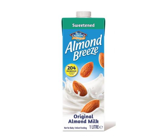 Almond Breeze Almond Milk Sweetened Original 2x1L Get 1 FREE - Bulkbox Wholesale